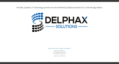 Desktop Screenshot of delphax.com